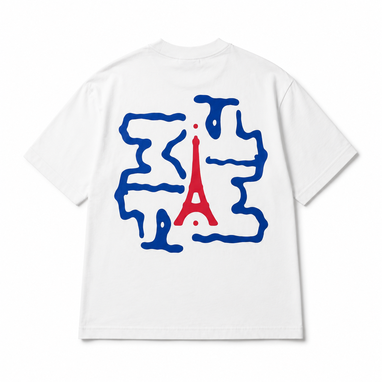 T-SHIRT "DOUBLE MF" PARIS