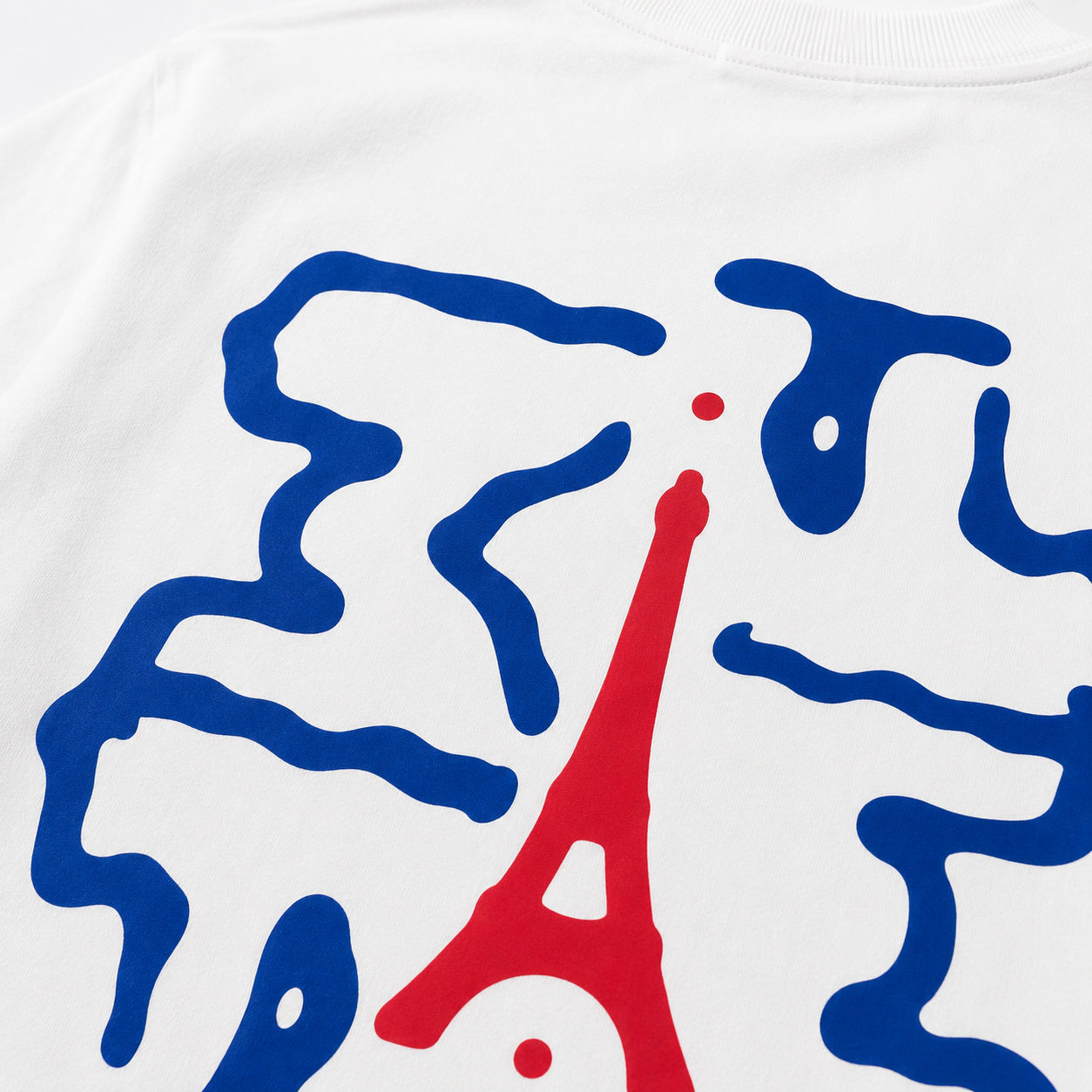 T-SHIRT "DOUBLE MF" PARIS